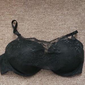 Never worn Black lace camisole bra